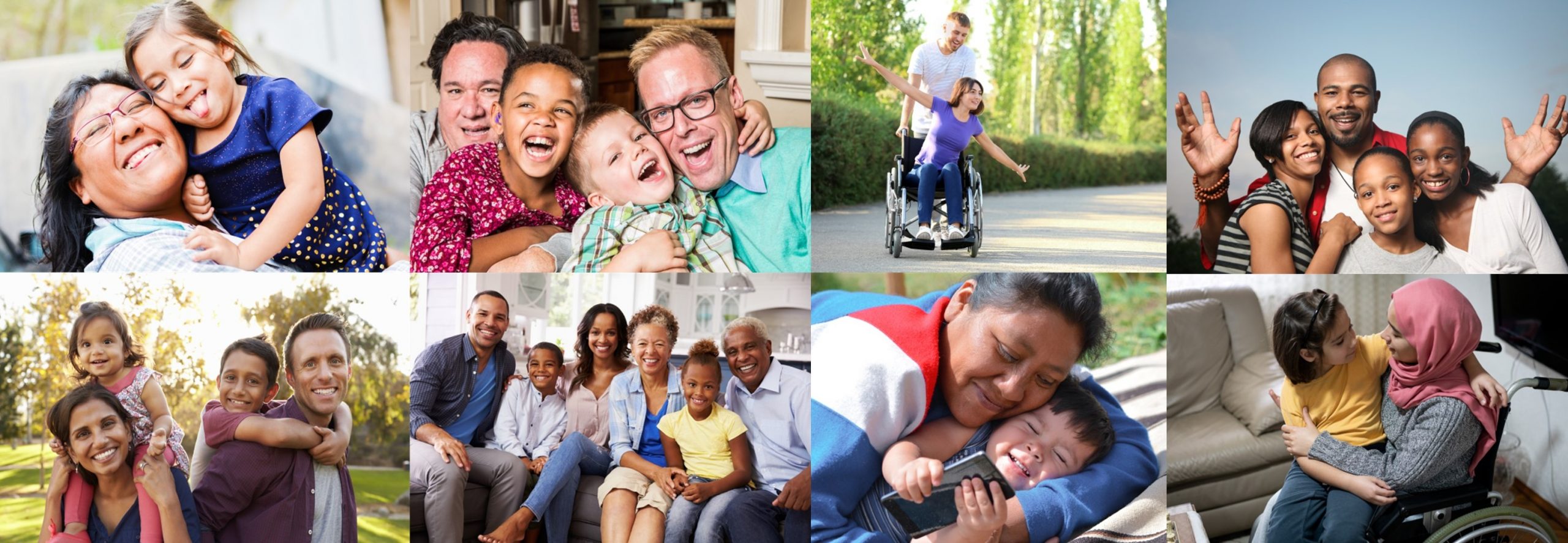 various people from different cultures in a collage