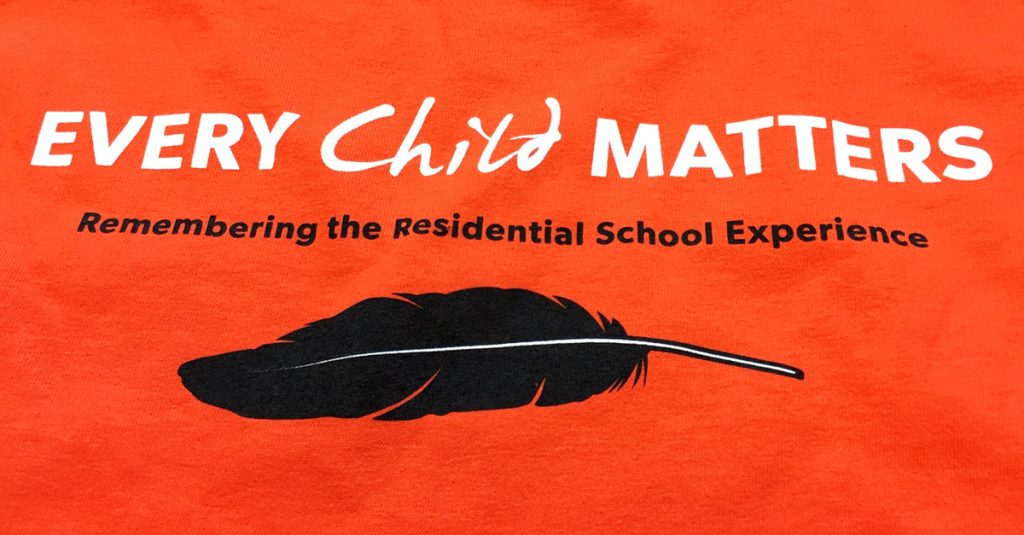 words every child matters with feather